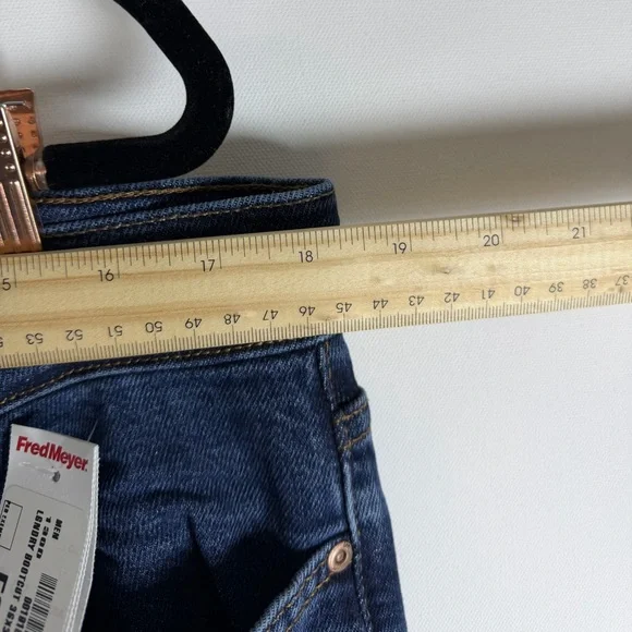 Lee Regular Fit Bootcut Jeans Two Sizes Dark Blue Denim Comfort Stretch 36x32 - Picture 7 of 9